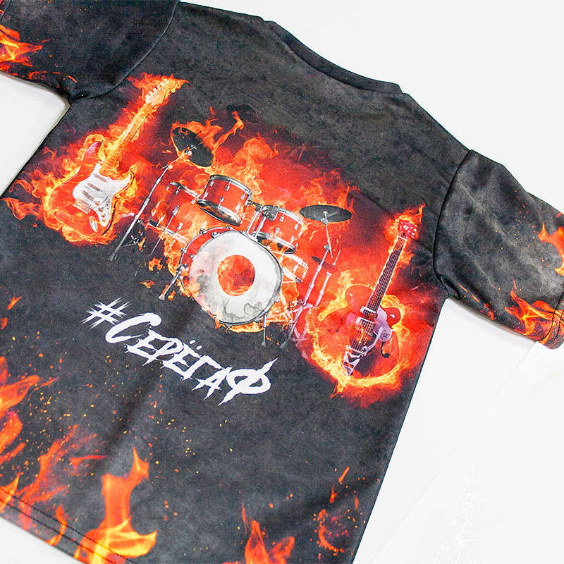 Футболка с полноцветной запечаткой